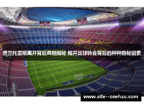 费兰托雷斯离开背后真相揭秘 揭开足球转会背后的种种隐秘因素